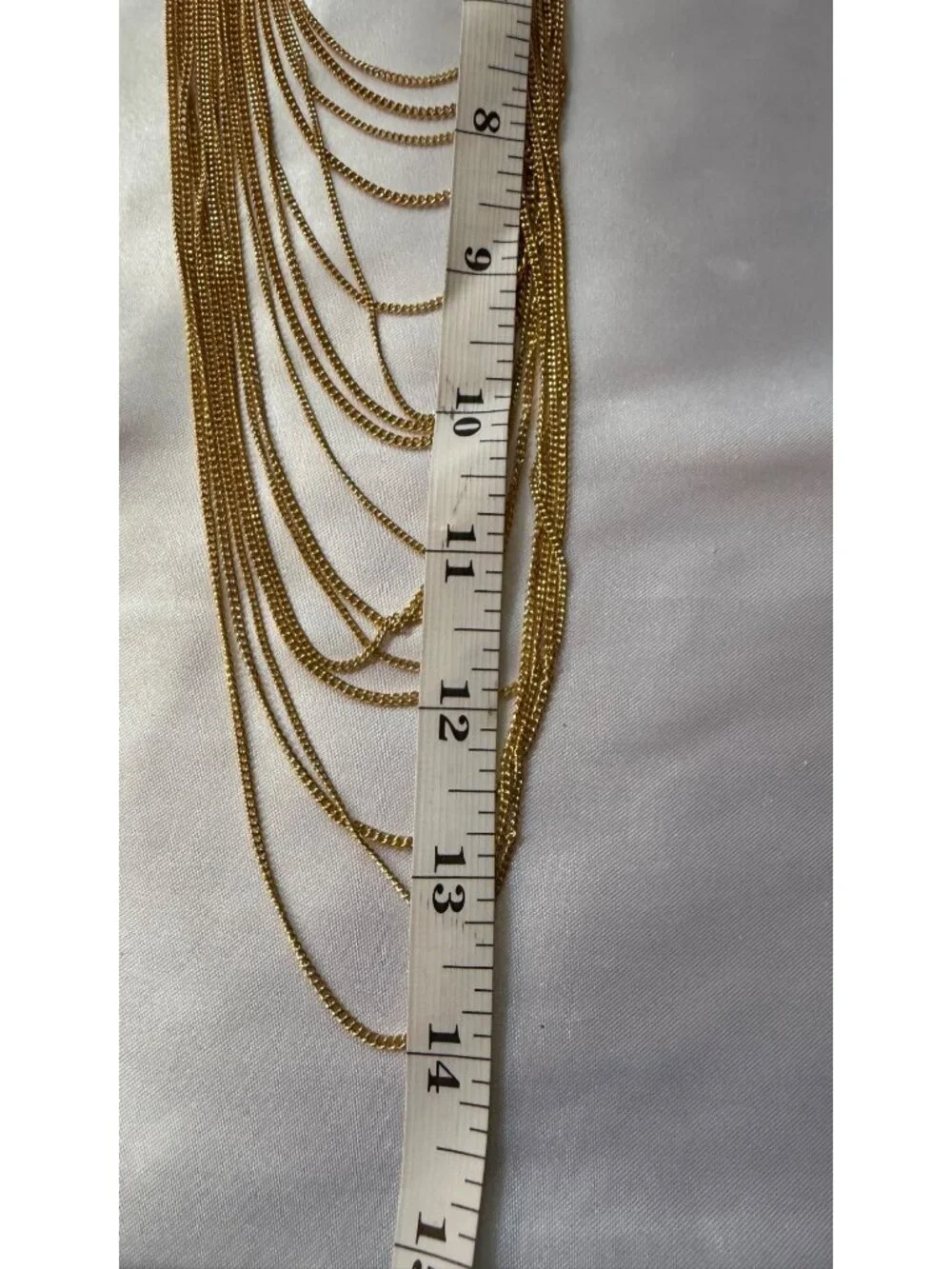 BCBG Generation Gold-Tone Multi-Layer Chain Necklace 16